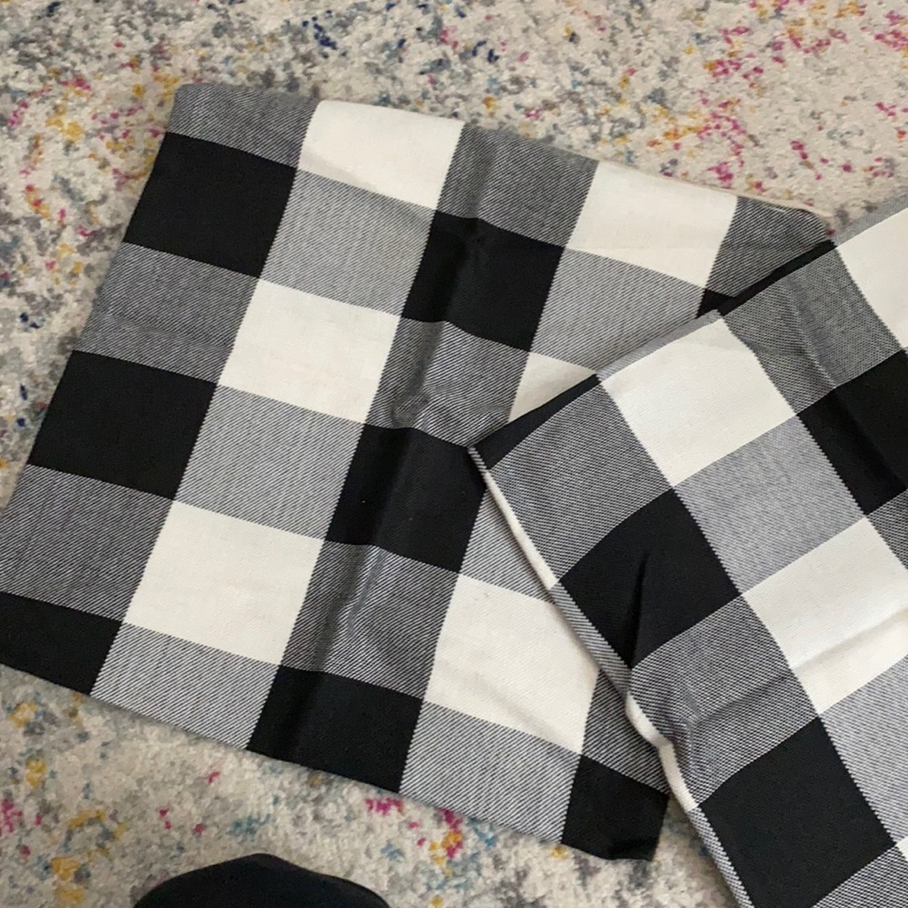 Buffalo Check Pillow Covers